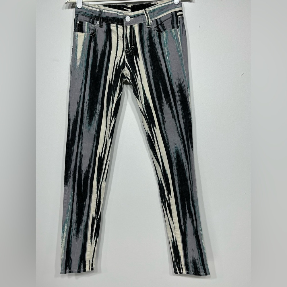 Armani exchange jeans white gray size 2